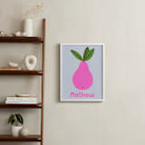 "My Fruity Family II" - Personalized Art Print in Candy by Marta Crea - In a Room