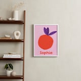 "My Fruity Family III" - Personalized Art Print in Citrus by Marta Crea - In a Room
