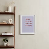 "The Present" - Art Print in Lavender Mist by Angela Garrick - In a Room