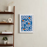 "Fun & Games III" - Art Print in Blue by Ampersand Design Studio - In a Room