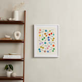 "Cherries" - Art Print in Rainbow by Kelly Watkins - In a Room