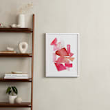 "summer tanagers" - Art Print in watermelon by Kiana Lee - In a Room