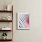 "abstract palms set III" - Art Print in berry by Kamala Nahas - In a Room