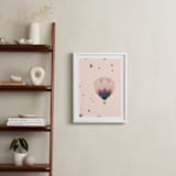 "To The Stars" - Art Print in Pale Pink by Caroline Mint - In a Room