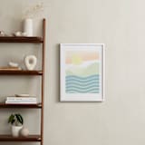"We Keep It Rockin'" - Art Print in California Sunscape by Summer Strauch - In a Room