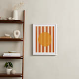 "Day and Night 1" - Art Print in Sun by Inkblot Design - In a Room