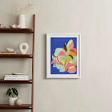 "Butterfly Dream" - Art Print in Cobalt Blue by Eunmee Studio - In a Room