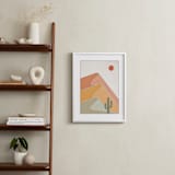 "Gradual Desert" - Art Print in Desert by Dana Beckwith - In a Room