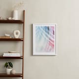 "abstract palms set I" - Art Print in berry by Kamala Nahas - In a Room