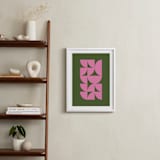 "centered" - Art Print in Garden by Beth Vassalo - In a Room