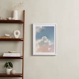 "Enchanted Cloud" - Art Print in Cotton Candy Mist by Melissa Agular - In a Room