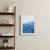 "seas the day" - Art Print in Ocean by Stardust Design Studio - In a Room