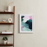 "Vivid Splash" - Art Print in Ocean by Melanie Severin - In a Room