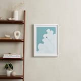 "The Next Adventure" - Art Print in Sunny Sky Blue by Anika Orrock - In a Room