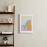 "Friend or Foe" - Art Print in Pastel Party by Inkblot Design - In a Room