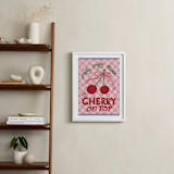 "Piccole Gioie 4" - Art Print in Cherry Blossom by Jenna Holcomb - In a Room