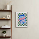 "Piccole Gioie 1" - Art Print in Sea by Jenna Holcomb - In a Room