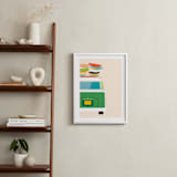 "Adventure Bus" - Art Print in Summer by Kamala Nahas - In a Room