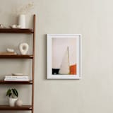 "Sunset Sail" - Art Print in Orange by ALICIA BOCK - In a Room