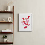"Love is around you" - Art Print in Love by Claudia Orengo - In a Room