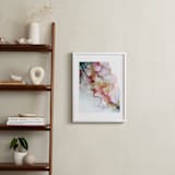 "Dreaming 2" - Art Print in Coral by Kathy Par - In a Room