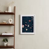 "Sports In Space" - Art Print in Space by Anna Joseph - In a Room