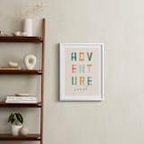 "Adventure Lies Ahead" - Art Print in Paper by Brandy Folse - In a Room