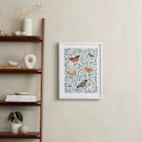 "Secret Garden" - Art Print in Leaf by Britt Mills - In a Room