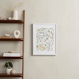 "Flora and Fauna" - Art Print in Rose by Hannah Williams - In a Room