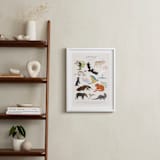 "America, endangered animals" - Art Print in Ivory by Sabrin Deirani - In a Room