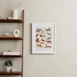 "Asia, endangered animals" - Art Print in Ivory by Sabrin Deirani - In a Room