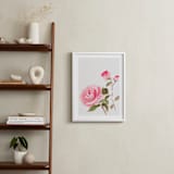 "Enchanted Garden 1" - Art Print in Floral by Arohika Verma - In a Room