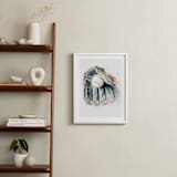 "Baseball 1" - Art Print in Leather by Helen Makadia - In a Room