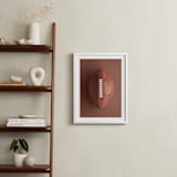 "First Down" - Art Print in Brown by Paola Benenati - In a Room