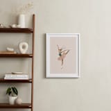 "Animal All-Stars 7" - Art Print in Dusty Beige by Malunio - In a Room