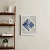 "Et cetera" - Art Print in Navy Blue by Alex Isaacs Designs - In a Room