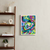 "Poseidon" - Art Print in underwater by Jessalin Beutler - In a Room