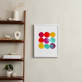 "Palette" - Art Print in Bright by Lori Wemple - In a Room