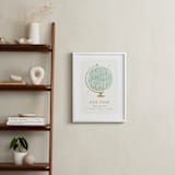 "How Wonderful" - Personalized Art Print in Night Sky by Laura Hankins - In a Room