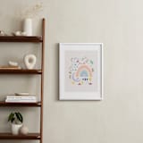 "Shapes" - Art Print in play by Lori Wemple - In a Room