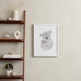 "suzette" - Art Print in grey by chocomocacino - In a Room