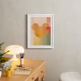 "Gradient Silhouette" - Art Print in Sunset by Baumbirdy - In a Room