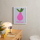 "My Fruity Family II" - Personalized Art Print in Candy by Marta Crea - In a Room