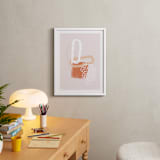 "Amber Gander II" - Art Print in Amber by Alicia Youngken - In a Room