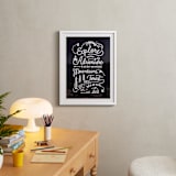"Explore More" - Art Print in Dusk by Dawn Jasper - In a Room