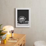 "armour" - Art Print in steel grey by Alicia Abla - In a Room