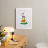 "Safari Stack" - Art Print in Jungle by Hudson meet Rose - In a Room
