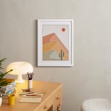 "Gradual Desert" - Art Print in Desert by Dana Beckwith - In a Room