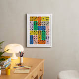 "Fun & Games I" - Art Print in Multi by Ampersand Design Studio - In a Room