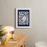 "Fairy House" - Art Print in Midnight by Kristen Knechtel - In a Room